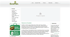 Desktop Screenshot of ecostitch.com